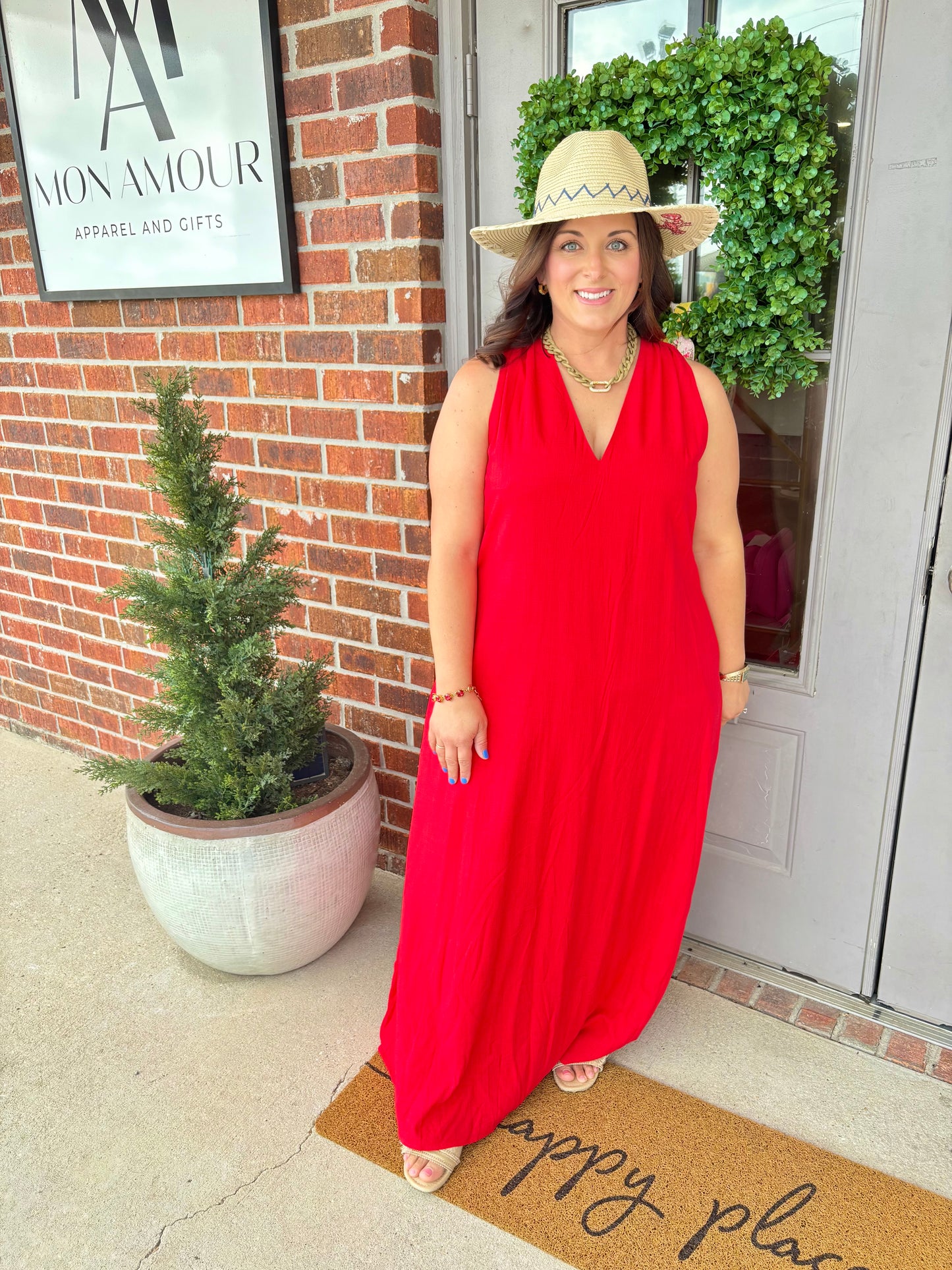 Ruby Halter Maxi Dress