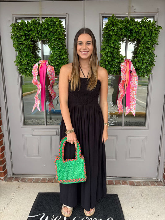 Gage Gauze Black Maxi