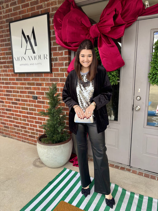 Midnight Velvet Jacket