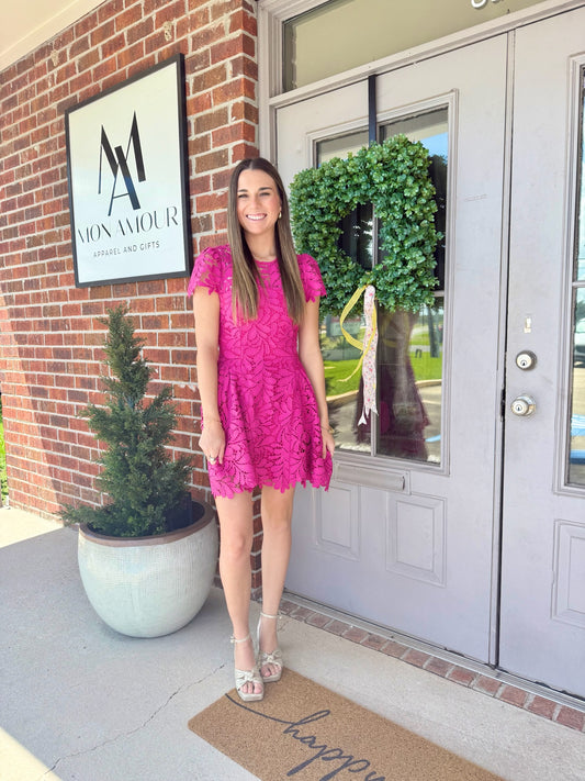 Cres Cap Sleeveless Mini Dress