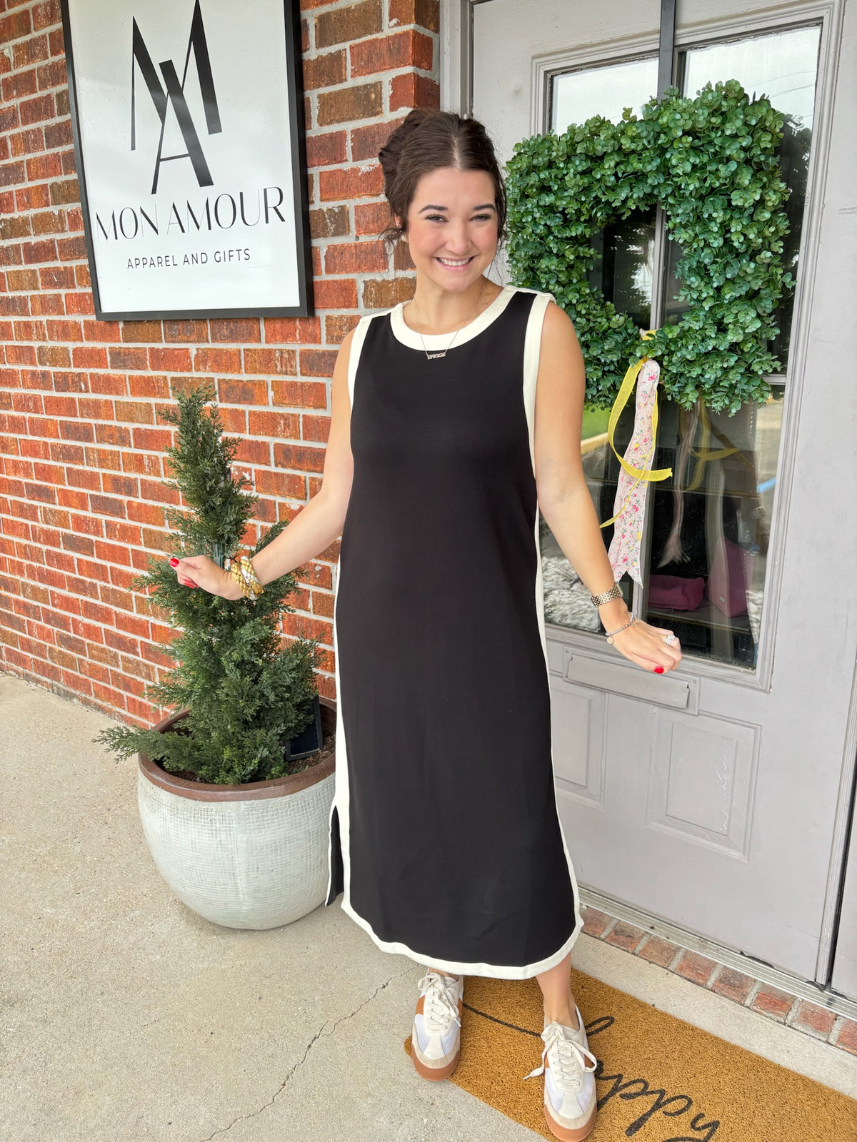 Everyday Elegance Black Maxi