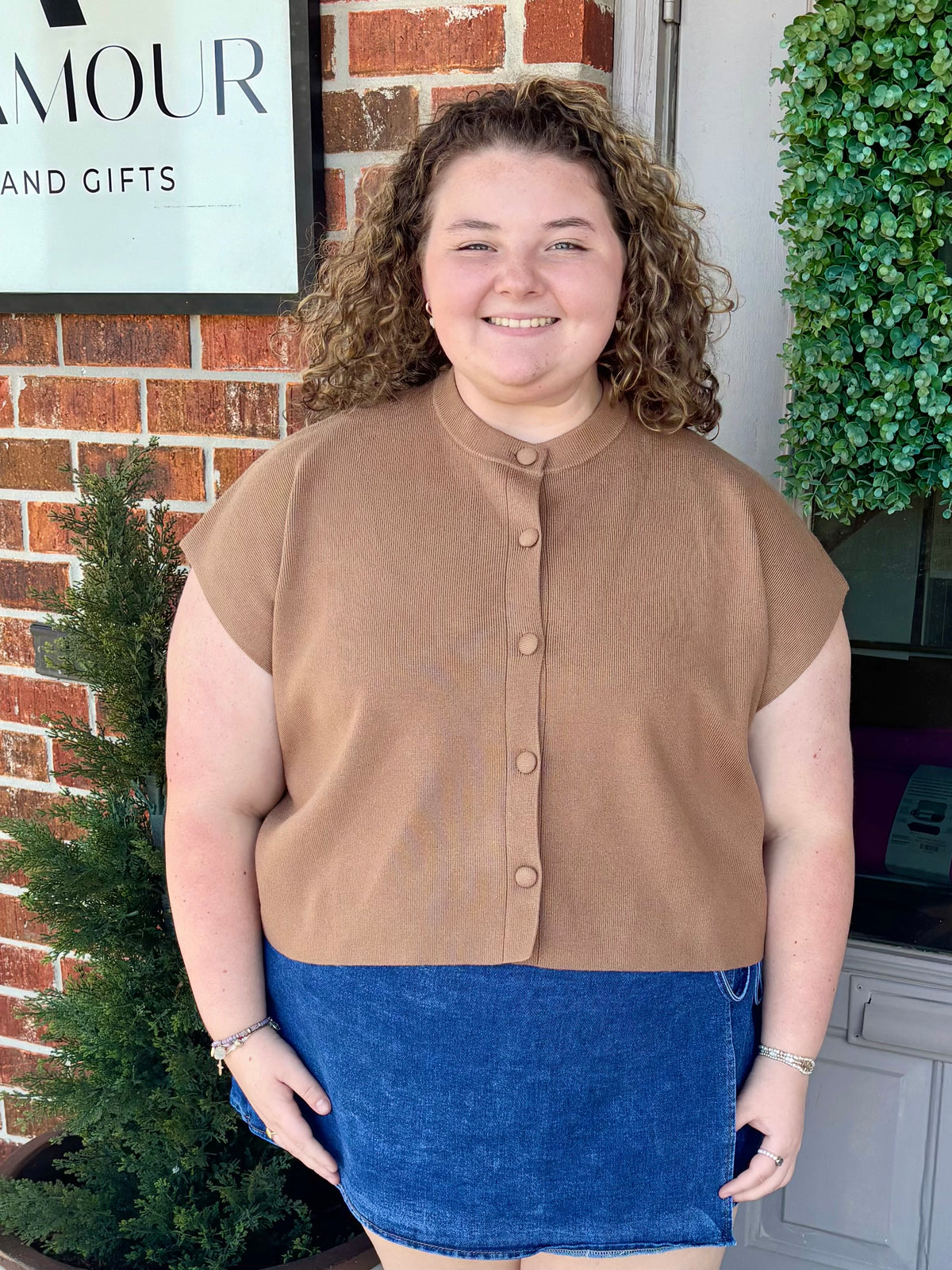 Bev Button Down Sweater