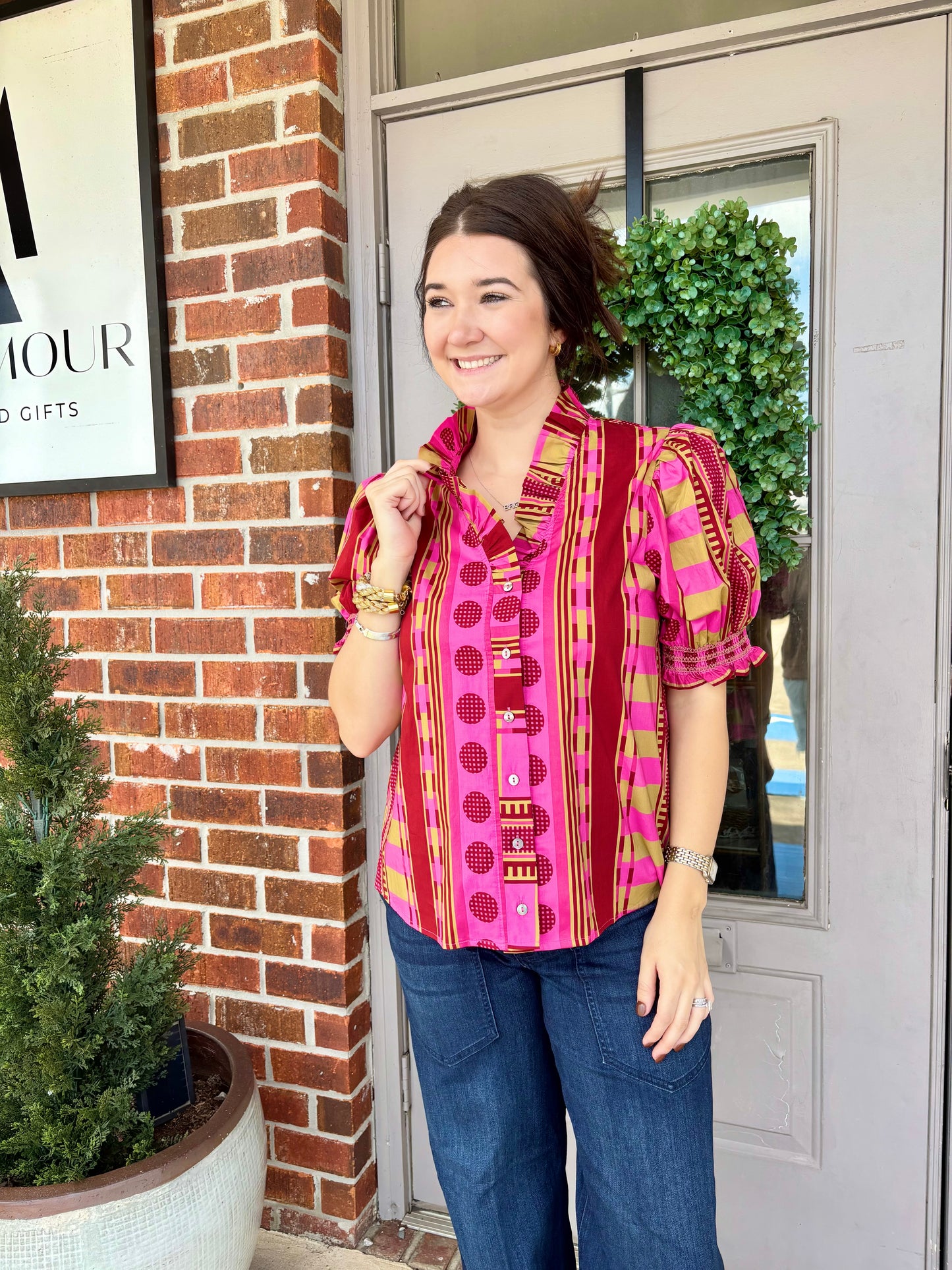 The Pink Marrakech Blouse