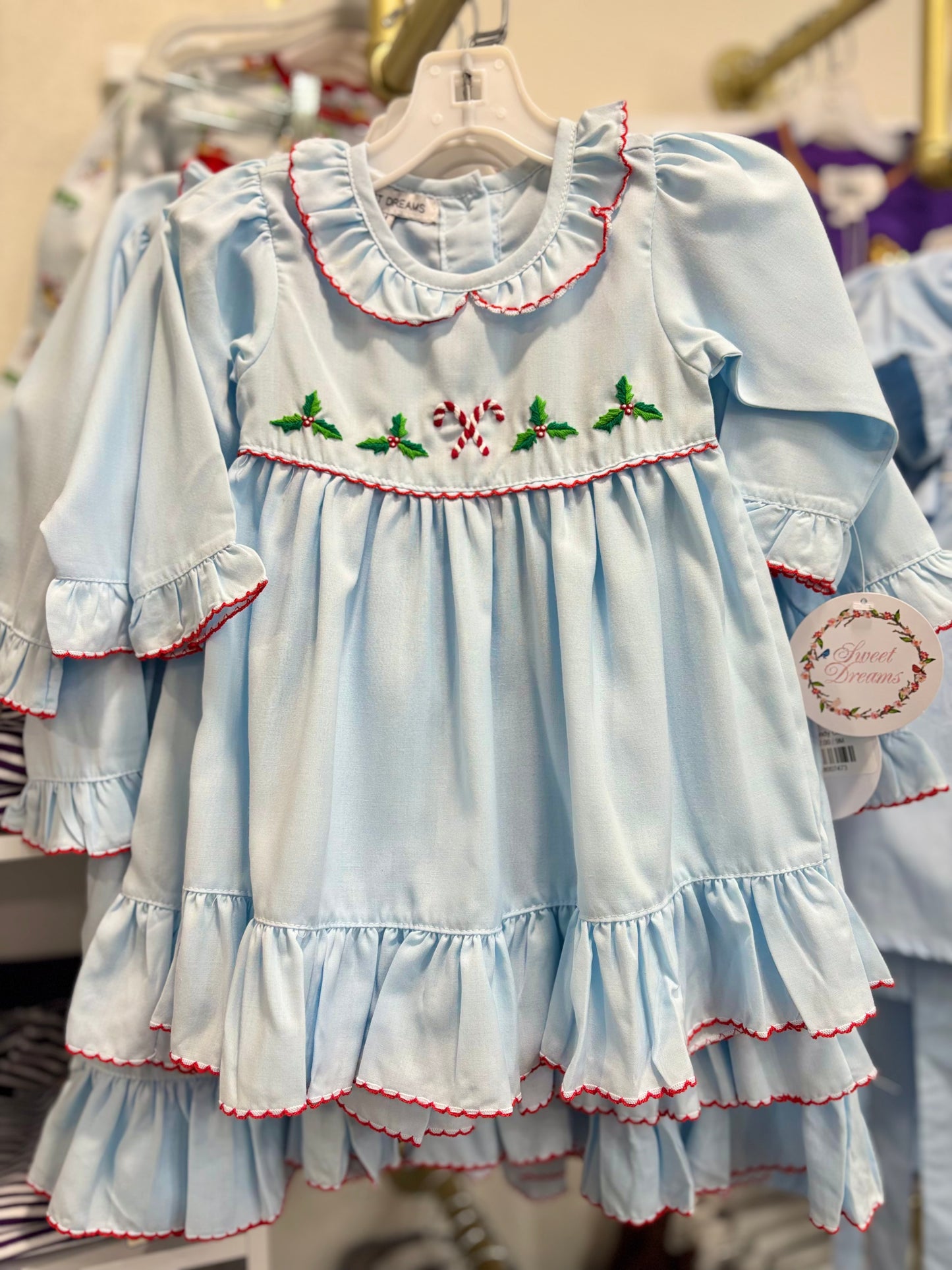 Stitched Candy Cane Gown