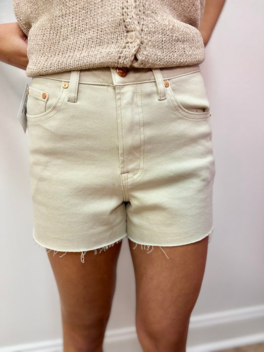 Mary Light Khaki Short