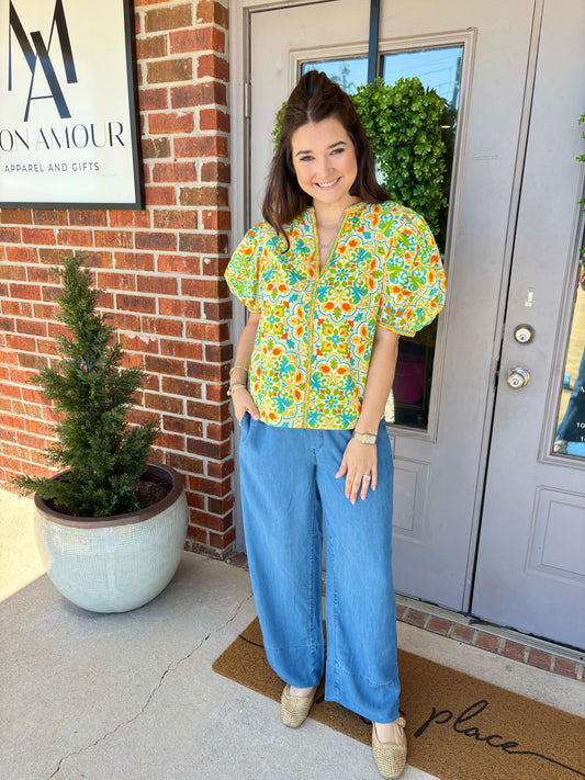 Sunlit Garden Blouse