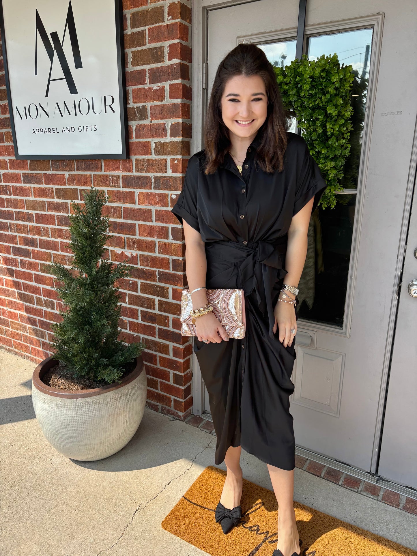 Darla Detailed Midi Dress