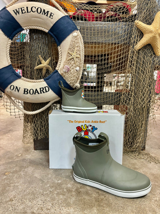 Men's Olive Buoy Boots