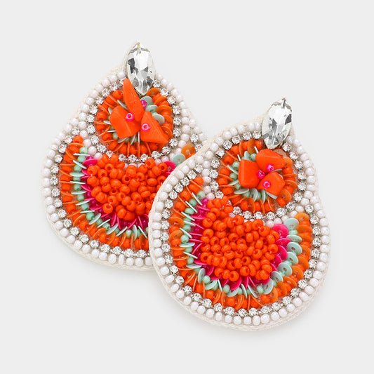 Boho Sequin Beaded Earrings