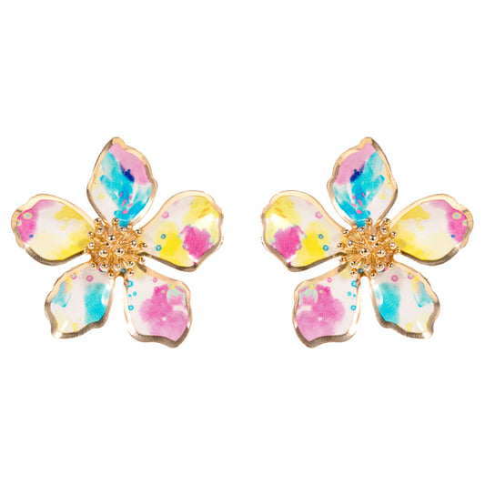 Floral Petal Earrings