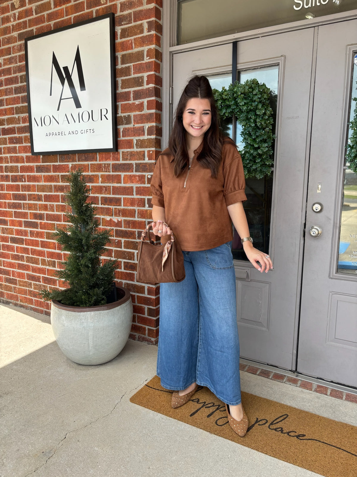 Elvie Puff Sleeve Top