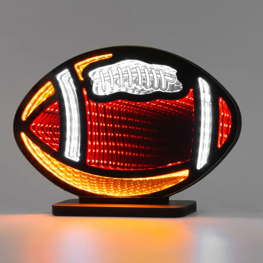 Infinity Mirror Effect LED Football Light