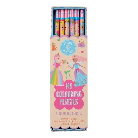 My Princess and Dino Coloring Pencils