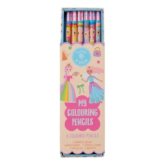 My Princess and Dino Coloring Pencils