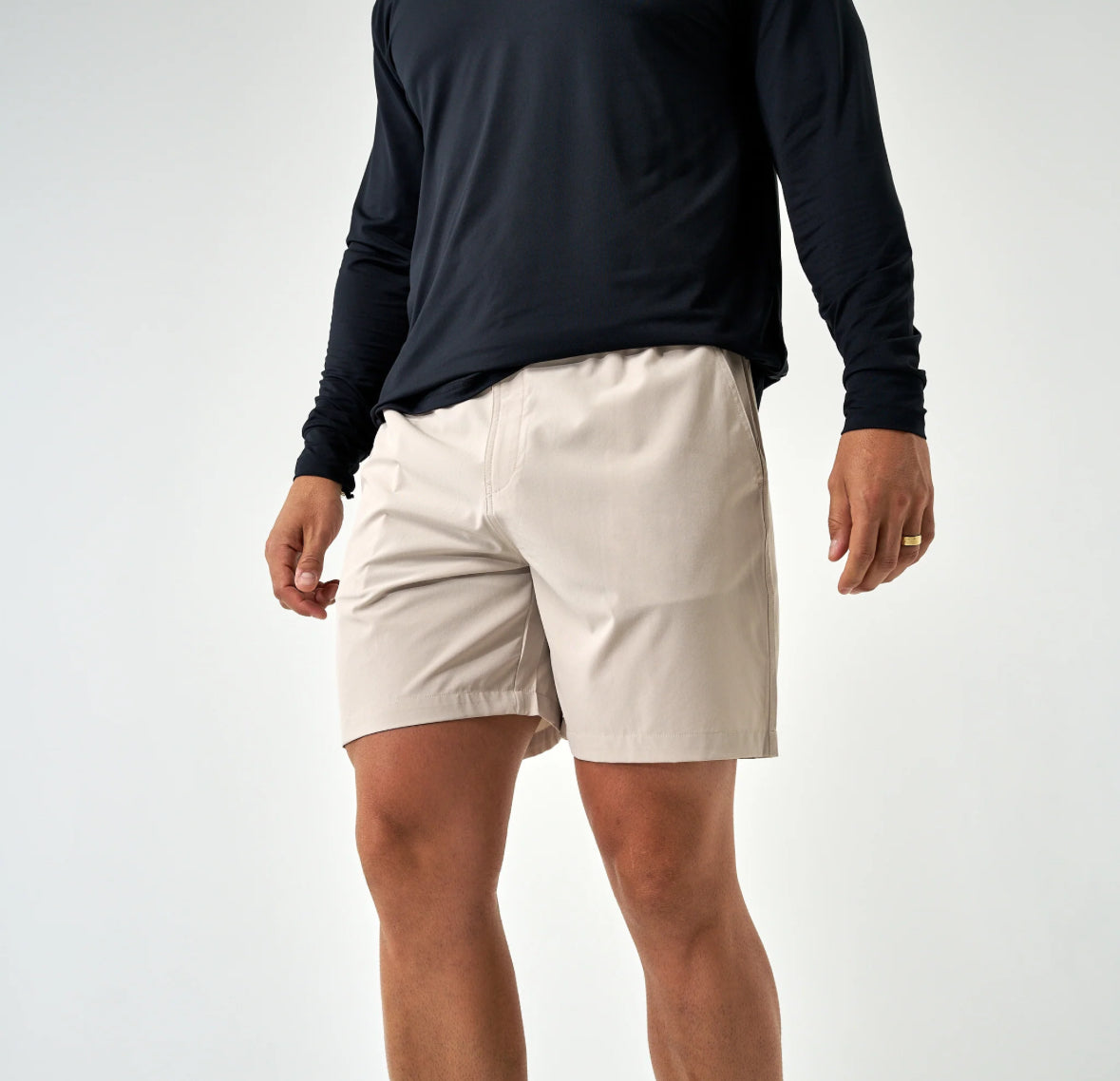 Everyday Short - Light Khaki - Into The Wild Pocket