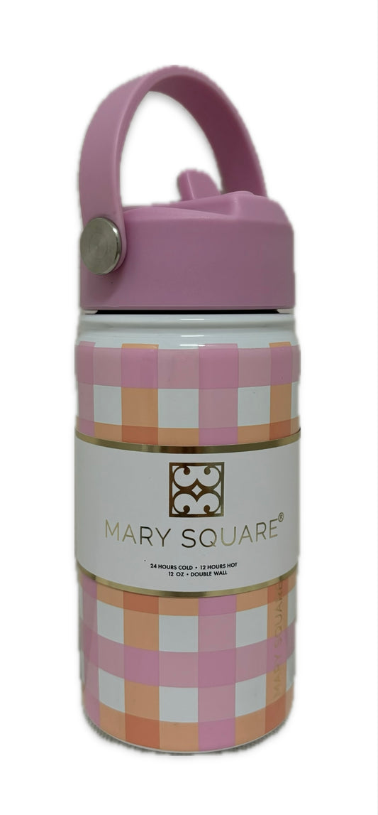 Kids Pretty Plaid Water bottle