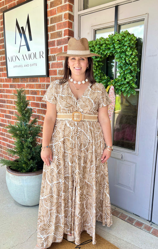 The Golden Palm Maxi