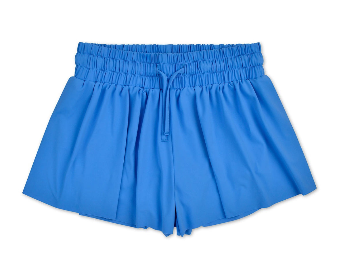 Bright Blue Butterfly Shorts