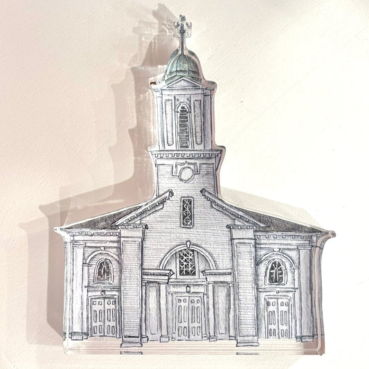 St. Philip Church Acrylic Block
