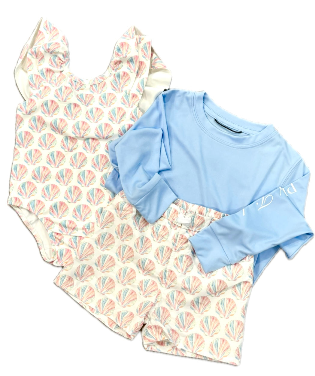 Shell Yeah! Boys Swim Trunks