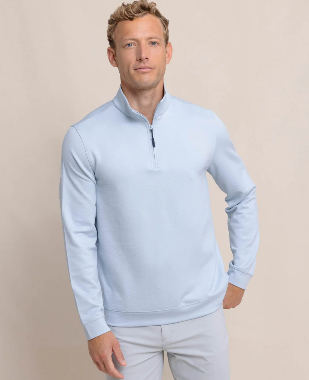 ST LS Schooner Quarter Zip