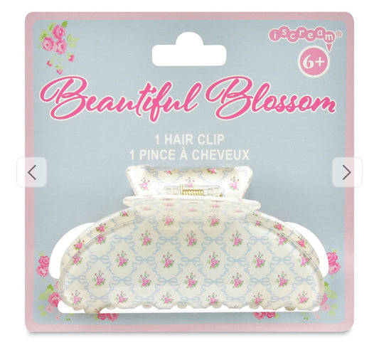 Beautiful Blossom White Hair Clip