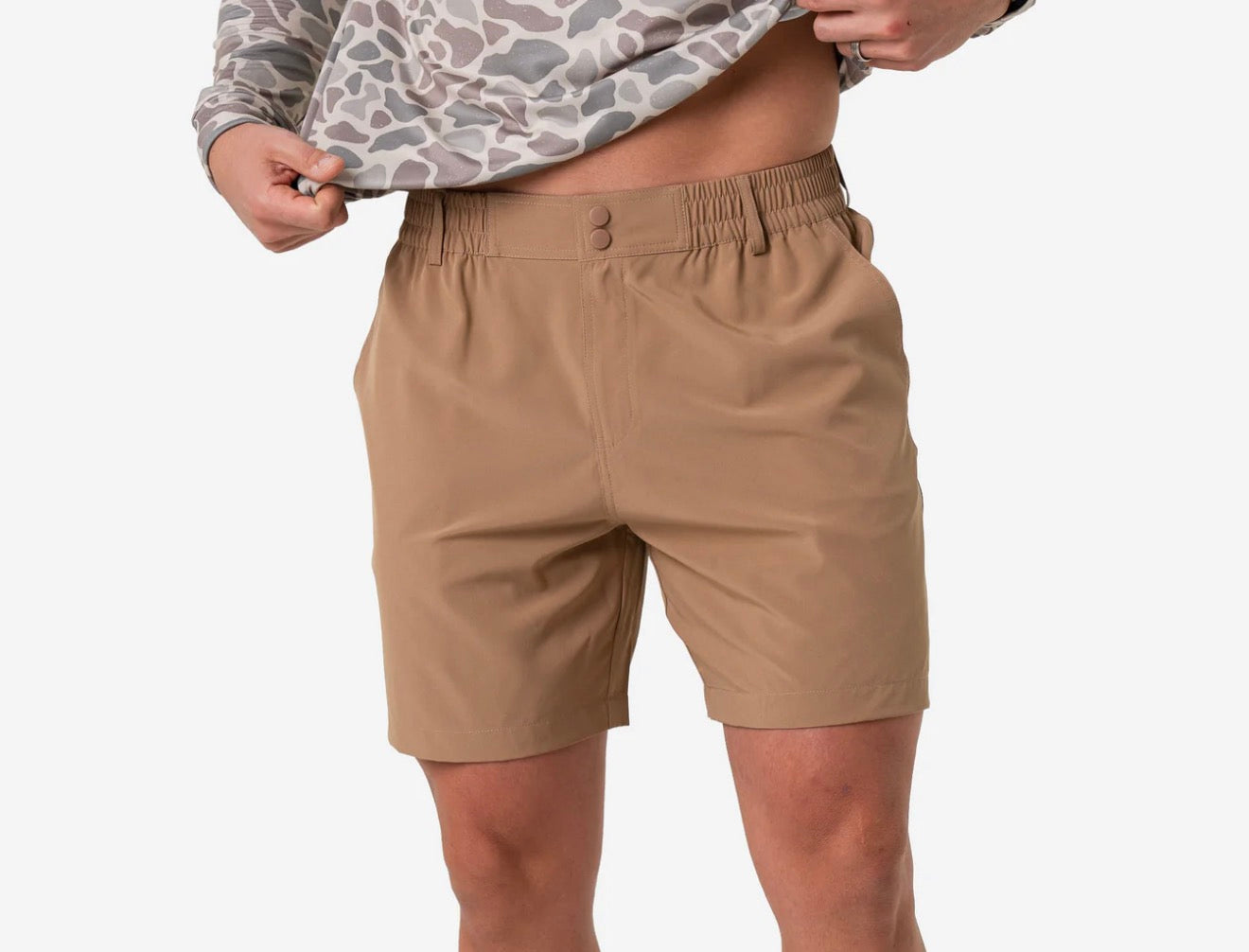 Everyday Short- Desert Tan w Duck Pocket