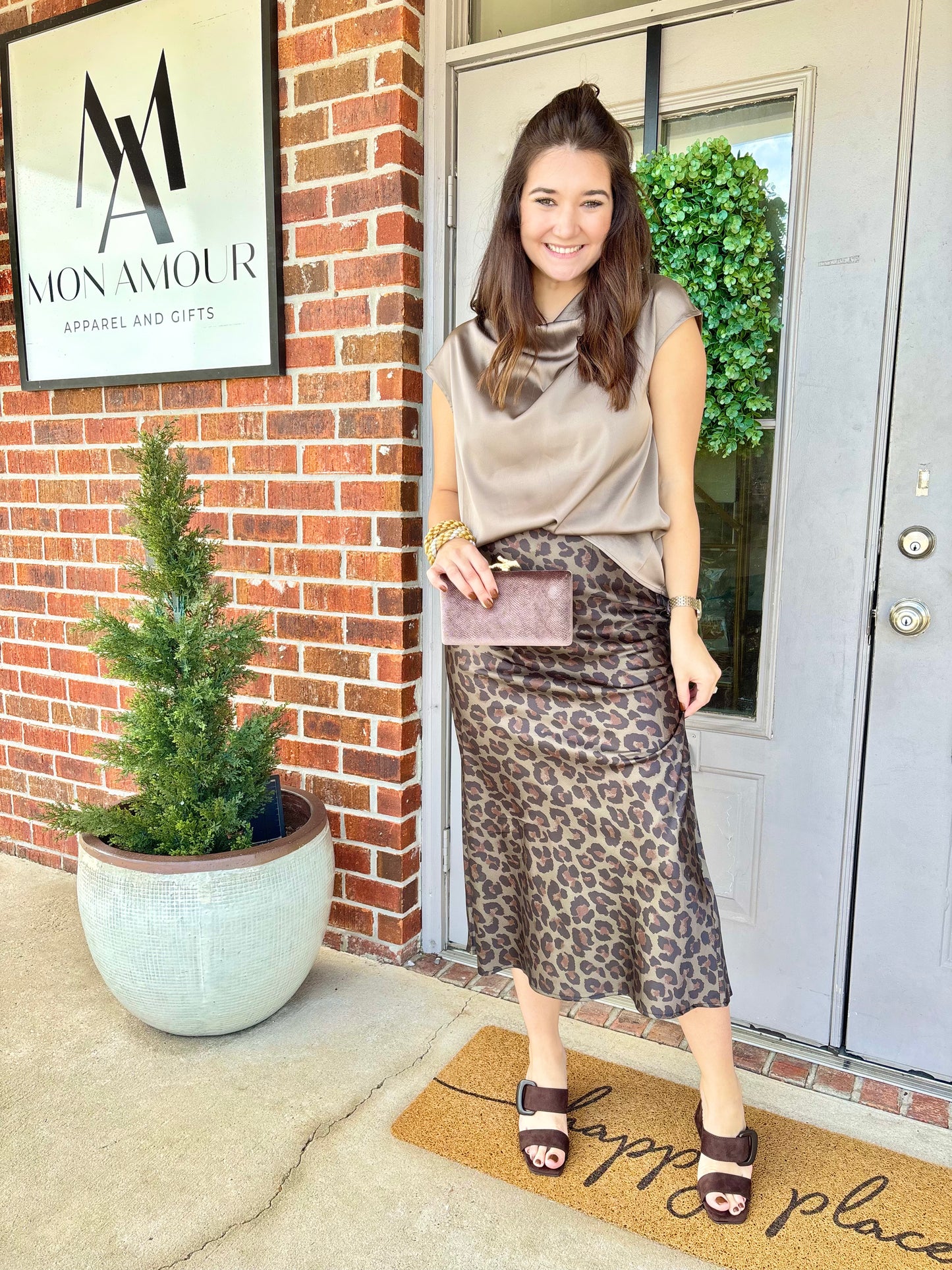 Feline Fine Maxi Skirt
