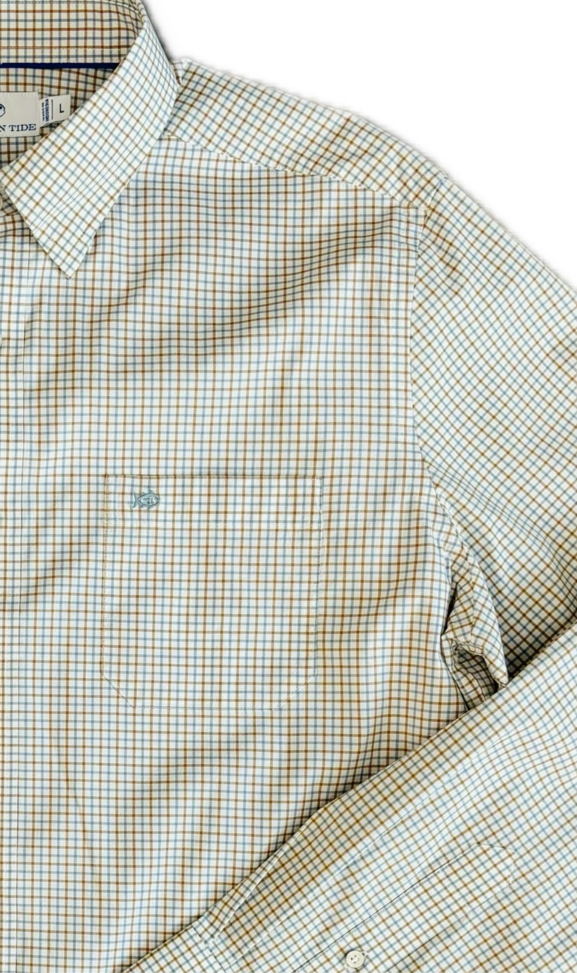 ST LS Charleston Summerton Plaid Sportshirt