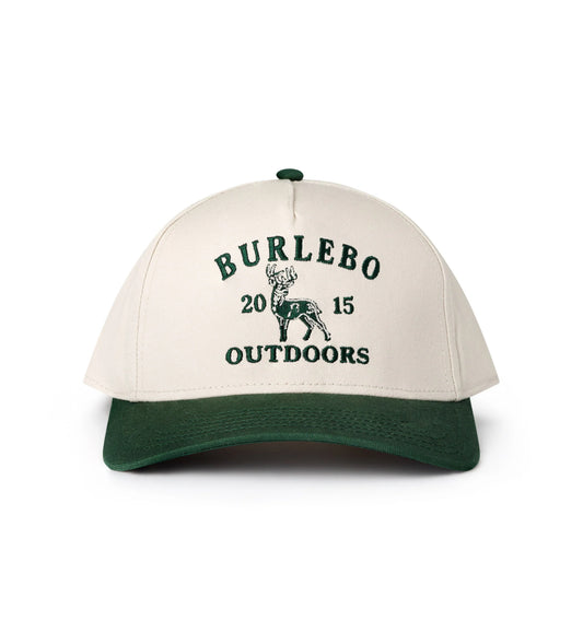 Cap - Vintage Whitetail Deer - Cream