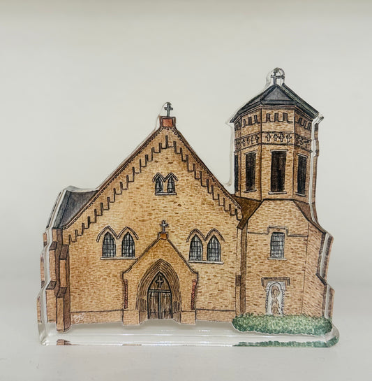 Our Lady of Peace Acrylic Block