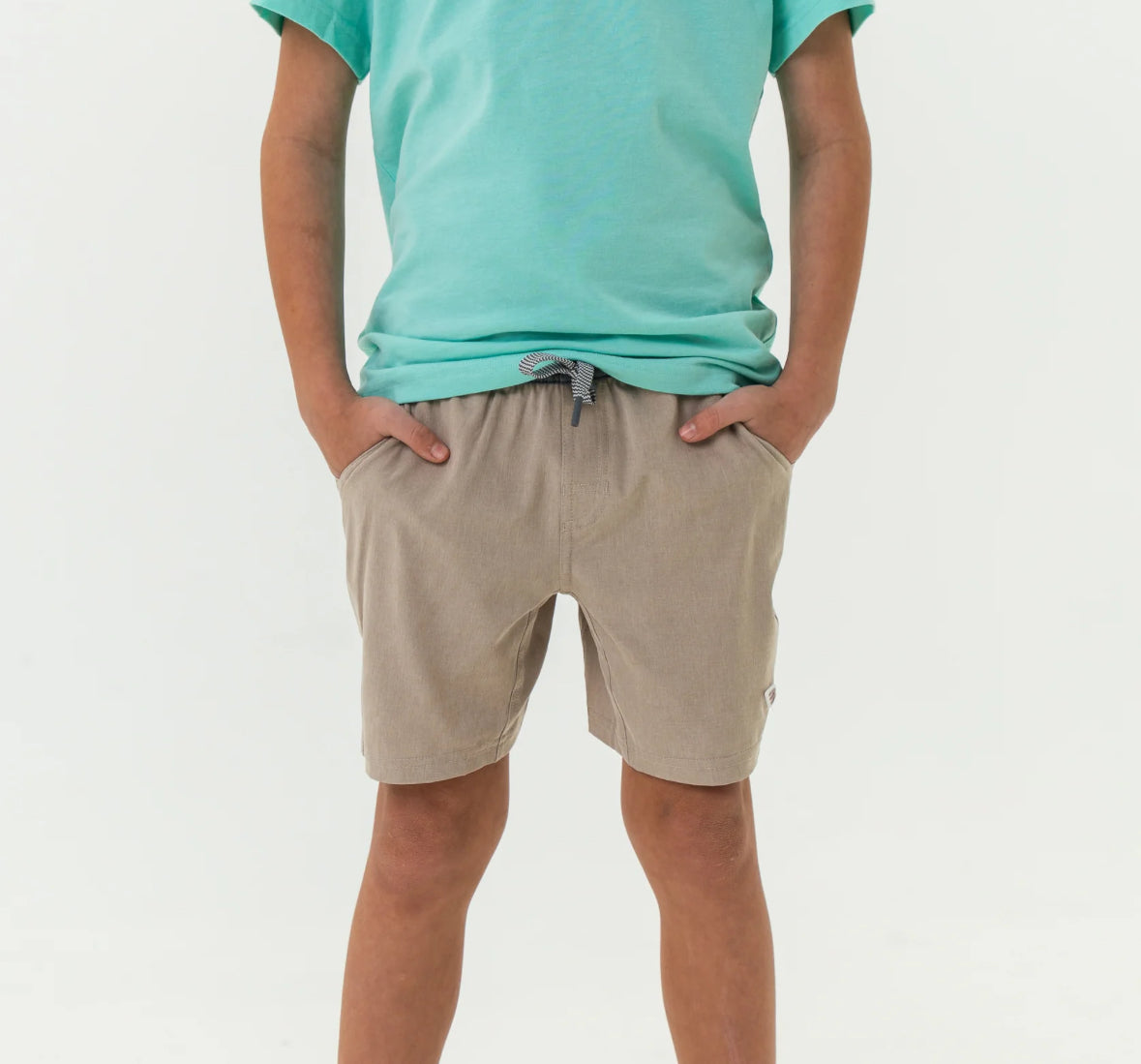 Youth Athletic Short - Heather Khaki - Venado Camo Liner