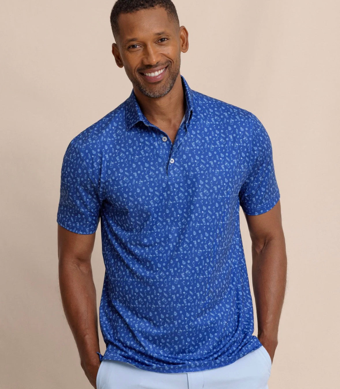 ST Driver Pour Decisions Printed Polo