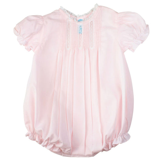 Feltman Pintucks and Lace Bubble