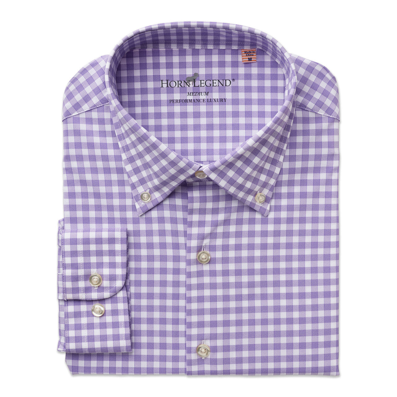 Highland Performance Woven Purple and White