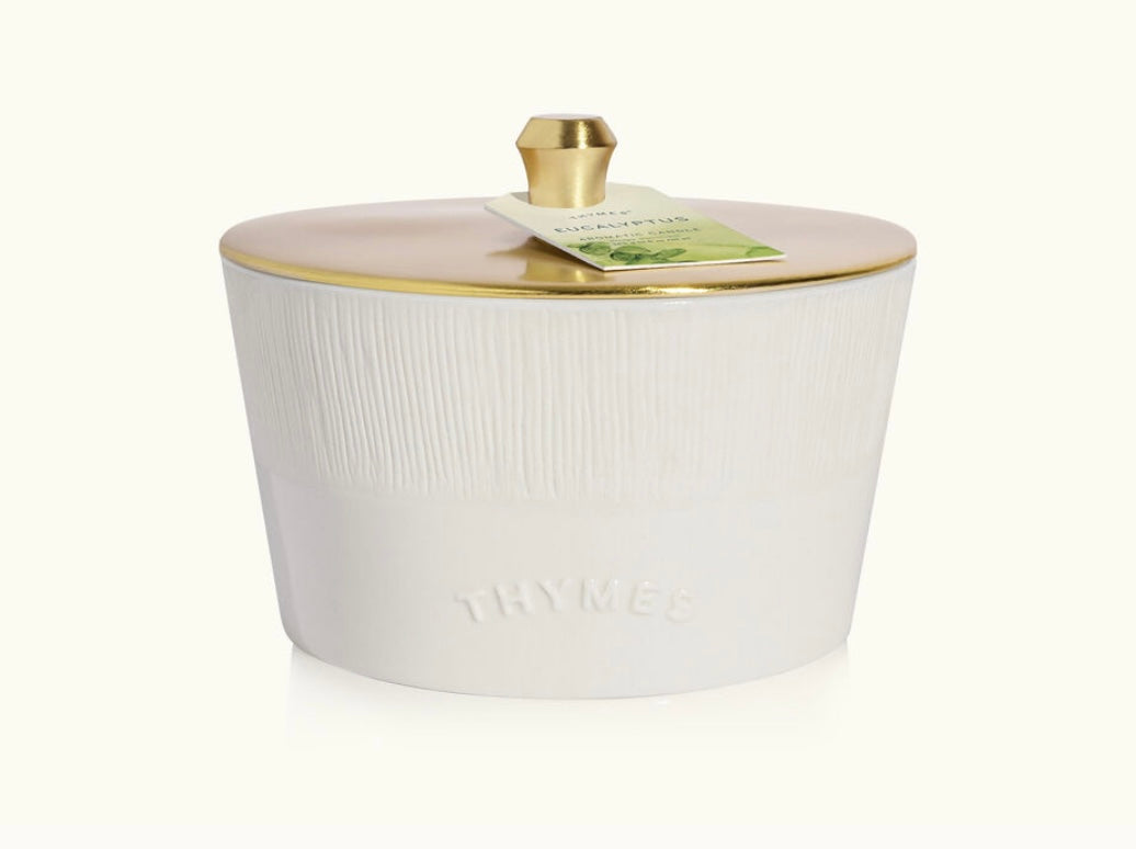 Thymes Eucalyptus 3 Wick Statement Candle