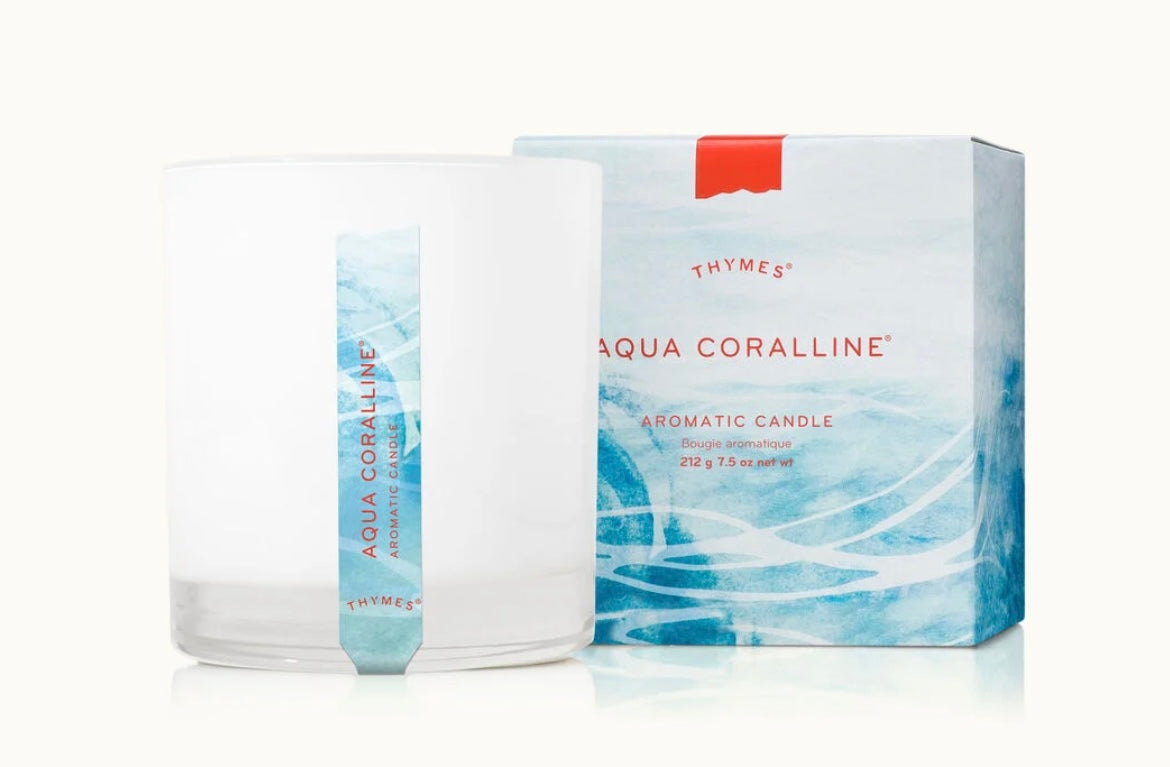 Thymes Aqua Coralline Aromatic Candle