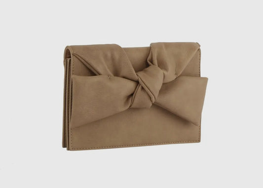 Reese Ribbon Clutch/Crossbody