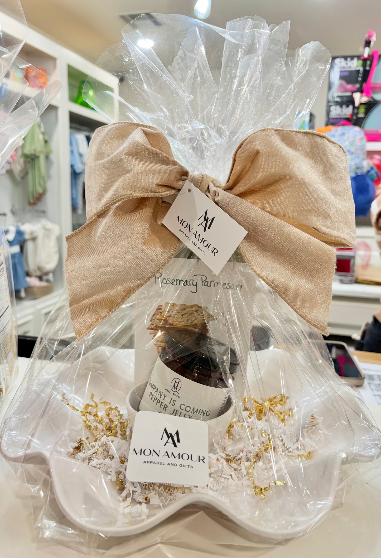 Company Is Coming Hostess Basket