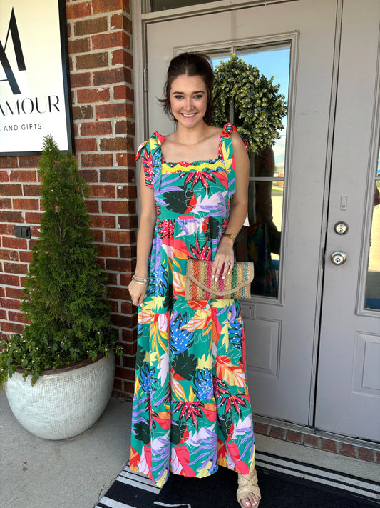 Ric Rac Ruffle Dress