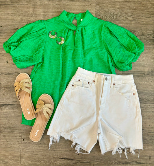 Green Garden Blouse