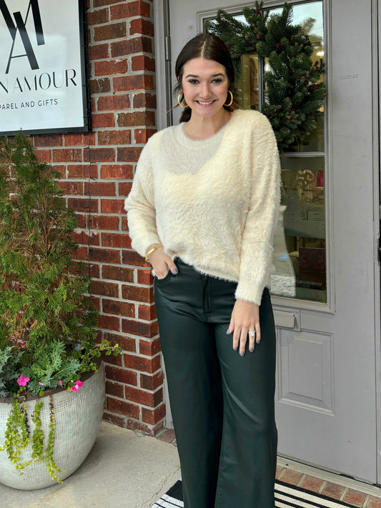 Paris Plush Knit Sweater