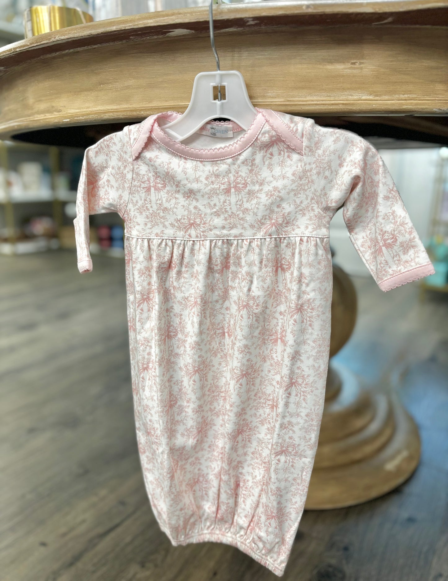 Gigi Pink Toile Gown