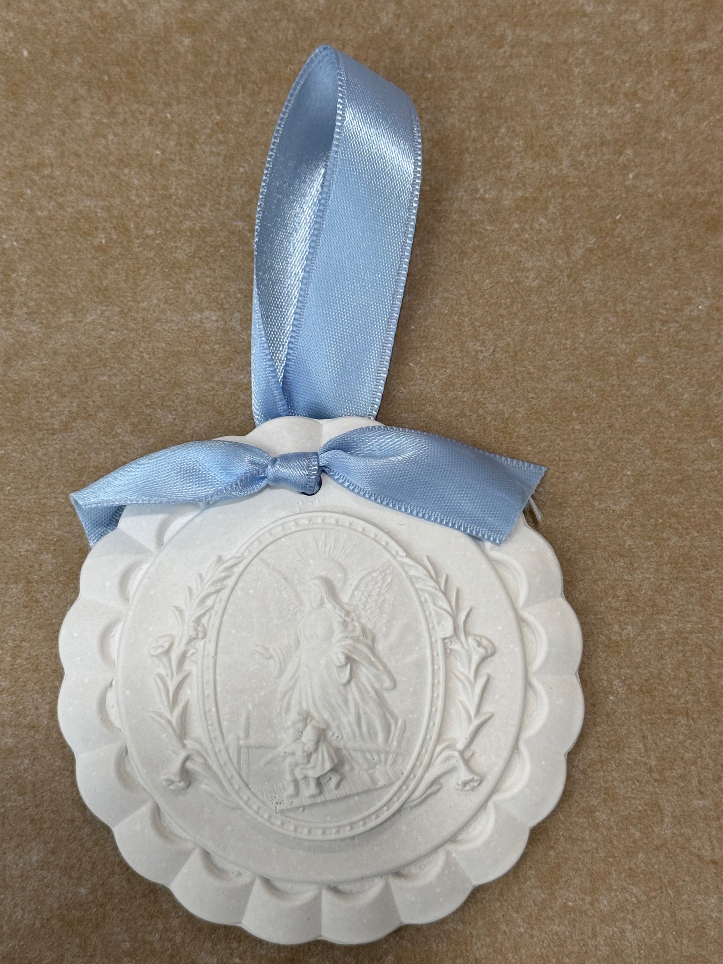 Guardian Angel Nursery Medallion