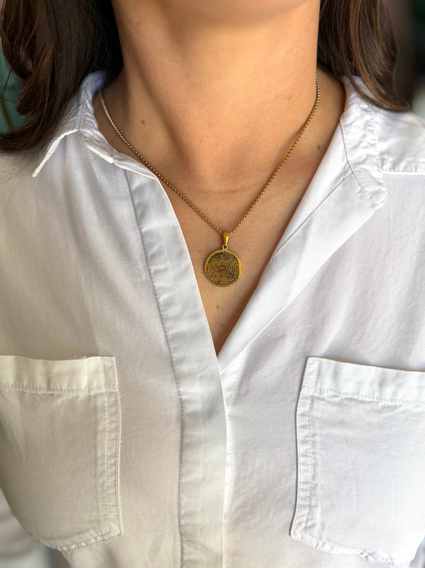 Lords Prayer Necklace