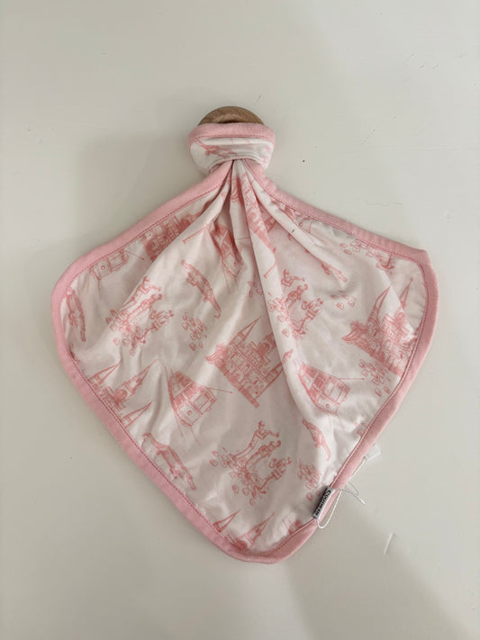 Toille Bamboo Lovie with Wooden Ring