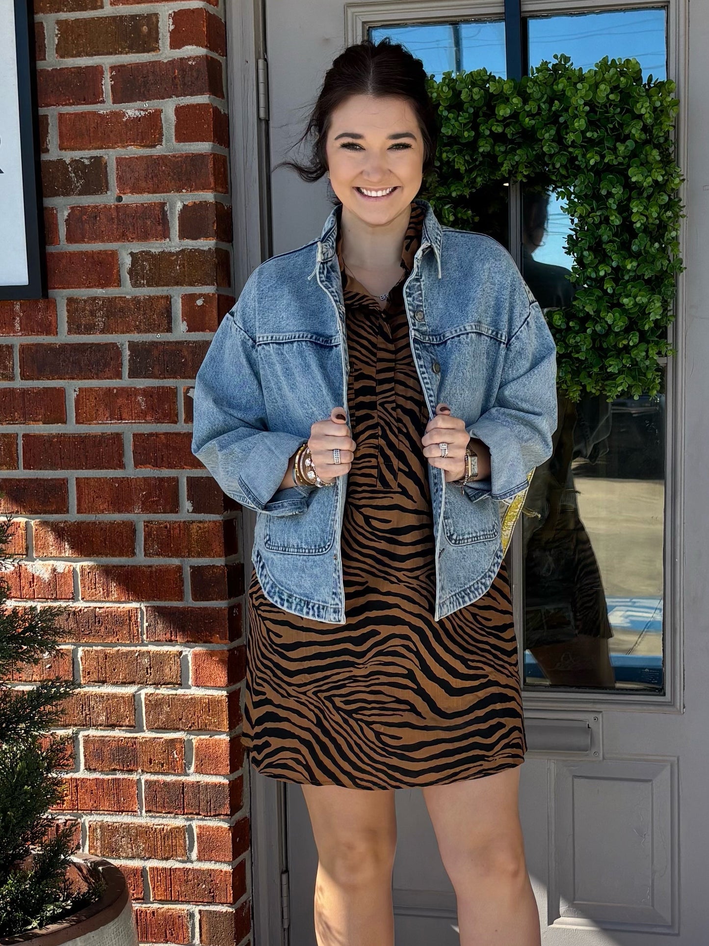 Acid Wash Denim Jacket