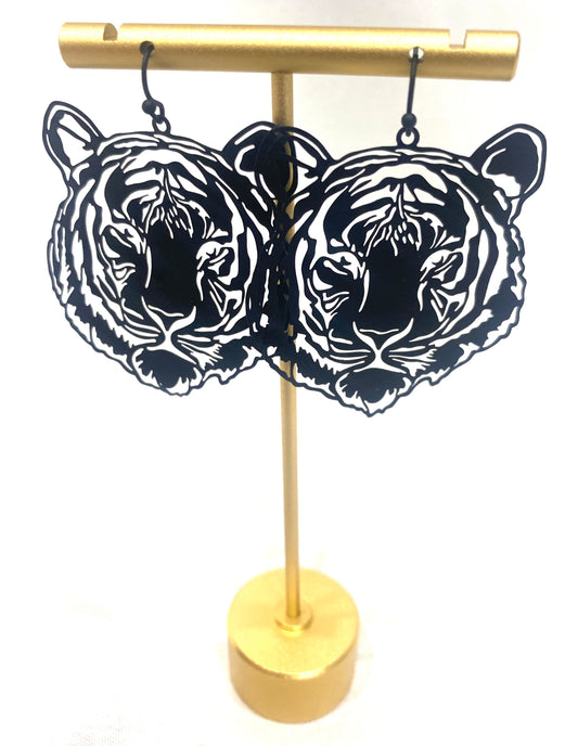 Tiger Drop Earring