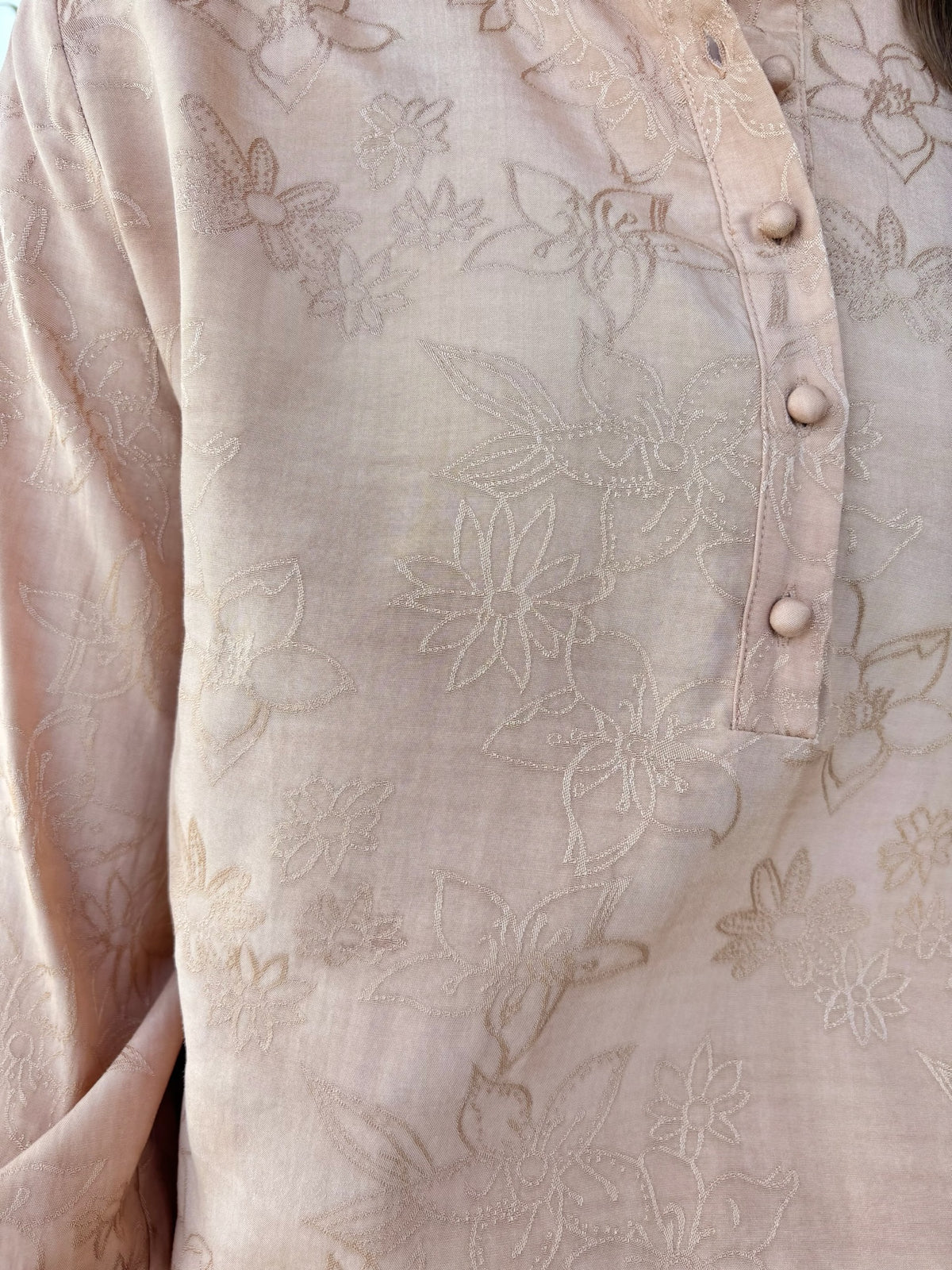 Sally Stand Up Collar Blouse