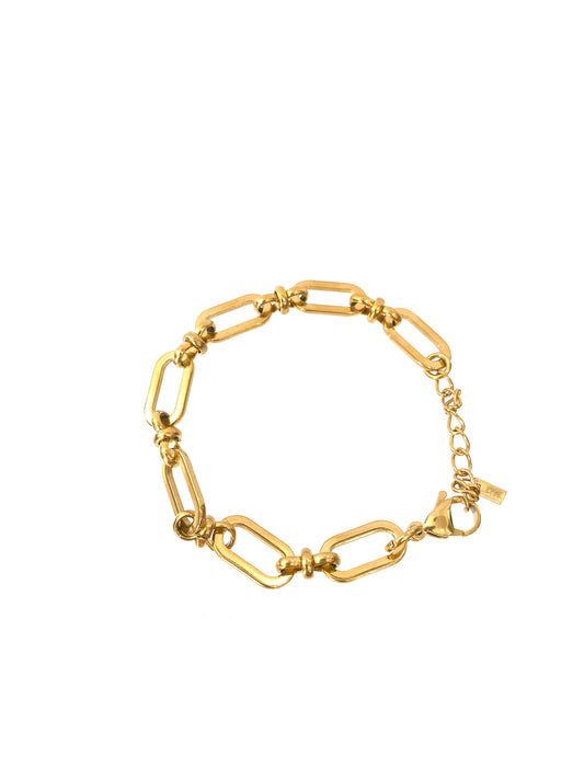 Oval Chain Link Bracelet